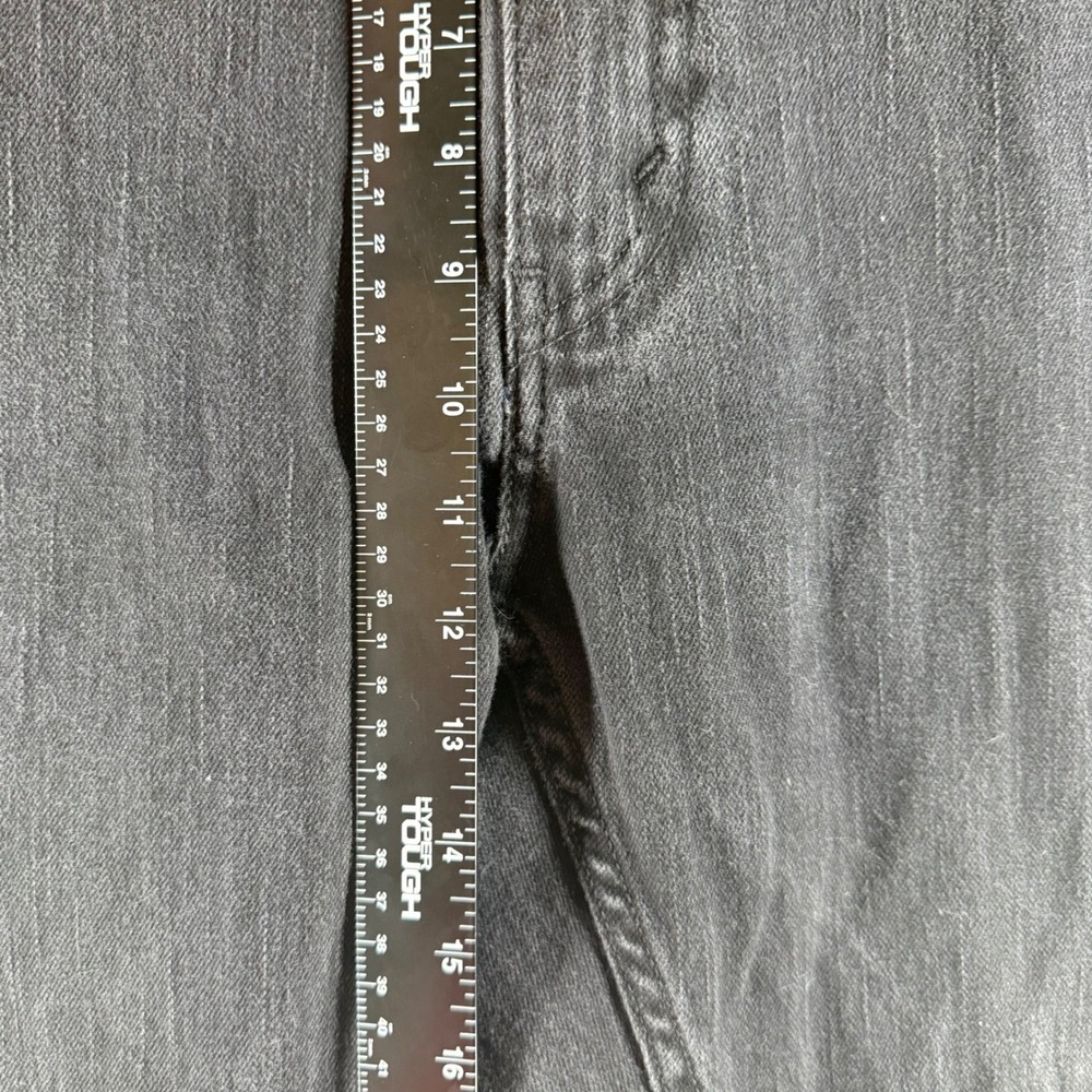Levi 559 Relaxed Straight Jeans W42 L30 Black Faded Denim Pants 00559-0239 - Picture 6 of 9